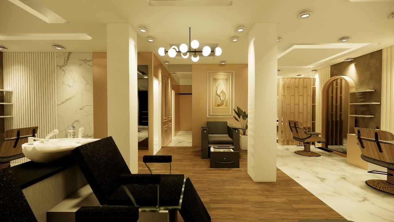 Contemporary commercial interior